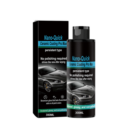 🔥Mais de 50 mil unidades vendidas! 🚗50% de desconto! Spray Nano Cerâmico – Brilho Profundo e Proteção contra a Formação de Gotas de Água, Passo Fácil de Acabamento para o Carro: Basta Pulverizar e Limpar 💧