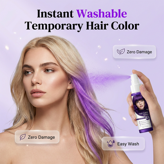👩Spray de coloração temporária para o cabelo  Tintura instantânea lavável