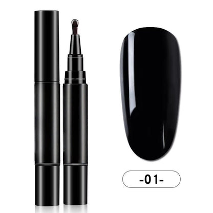 Caneta de verniz de gel de um só passo Solid & Cat Eye