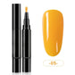 Caneta de verniz de gel de um só passo Solid & Cat Eye