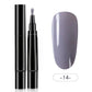 Caneta de verniz de gel de um só passo Solid & Cat Eye