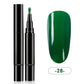 Caneta de verniz de gel de um só passo Solid & Cat Eye