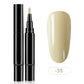 Caneta de verniz de gel de um só passo Solid & Cat Eye