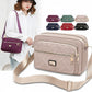 👜 Multi-Layer Waterproof Crossbody Purse Lightweight Shoulder Bag For Women