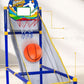 Brinquedo de basquetebol com retorno automático da bola – Diversão de arcada segura e portátil