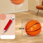 Brinquedo de basquetebol com retorno automático da bola – Diversão de arcada segura e portátil