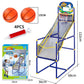 Brinquedo de basquetebol com retorno automático da bola – Diversão de arcada segura e portátil