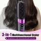 ⏳⏰Promoção das últimas 4 horas💇‍♀️Pente alisador sem fios 3 em 1 – recarregável por USB, temperatura ajustável, dentes anti-queimaduras, design portátil ideal para viagens. Indispensável para o penteado diário das mulheres!