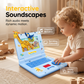 🔥Limited Time 50% Off！👧Educational toys to boost kids' thinking skills！🖥️Interactive Simulation Toy Laptop