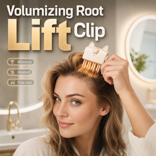 🎉Mais de 48 mil unidades vendidas 💇 Grampo sem fios com aquecimento para dar volume na raiz, ferramenta portátil de modelagem de cabelo para viagens, ideal para cabelos finos e lisos