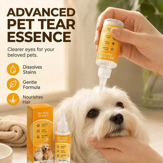 🐶 Aproveite 50% de desconto agora! ✨ Cuidado ocular suave para pets — limpeza da área dos olhos e higiene diária do pelo 👀
