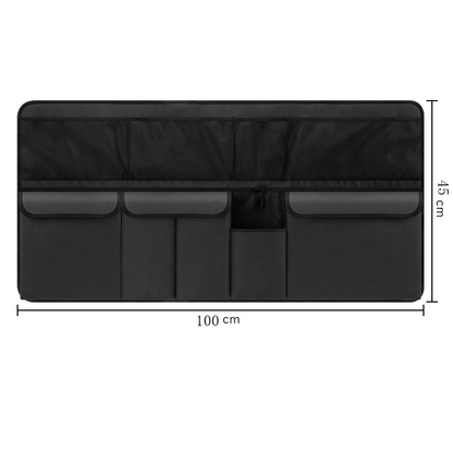 🚗 50% DE DESCONTO POR TEMPO LIMITADO! 📦 Organizador Suspenso para Porta-Malas – Espaçoso e Resistente 🧺
