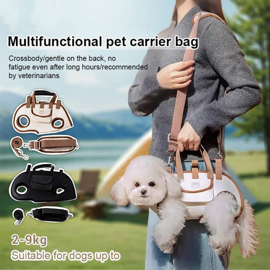 🐱🐕Sling e Mochila Portátil Transpirável para Animais de Estimação