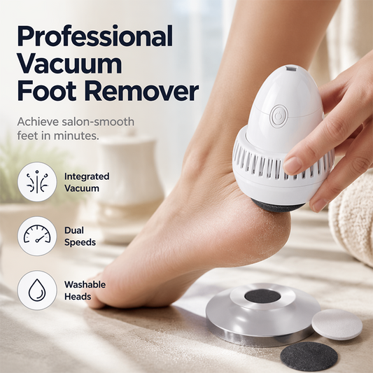 Foot Callus Remover – Vacuum Clean, No Mess