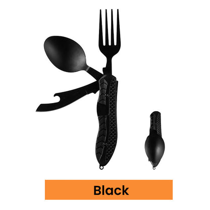 🏕️4-In-1 Outdoor Folding Multifunctional Tableware