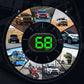 Car Head-Up Display with Auto-Brightness Sensor