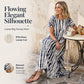 Tendências do momento⭐💃 Vestido midi esvoaçante com efeito tie-dye e caimento elegante – Um estilo versátil para férias e passeios pela cidade