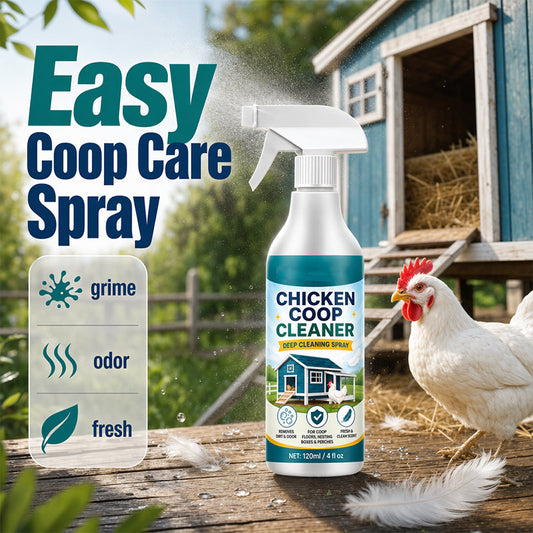 🐔 Spray Limpador de Galinheiro – Elimina Odores e Sujeira em Minutos! ✨