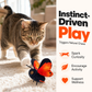 🦋🐱 Brinquedo Borboleta com Sensor Inteligente – 49% OFF! Ativado por movimento, voo realista, diversão interativa – mantém seu gato entretido por horas. 🔥✨