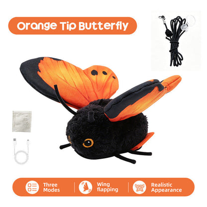 🦋🐱 Brinquedo Borboleta com Sensor Inteligente – 49% OFF! Ativado por movimento, voo realista, diversão interativa – mantém seu gato entretido por horas. 🔥✨
