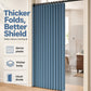 ⏰🔥LIMITED TIME 50% OFF! ⭐No-Drill Magnetic Accordion Door Curtain