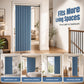 ⏰🔥LIMITED TIME 50% OFF! ⭐No-Drill Magnetic Accordion Door Curtain