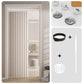⏰🔥LIMITED TIME 50% OFF! ⭐No-Drill Magnetic Accordion Door Curtain
