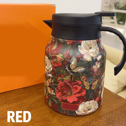 🍵Chaleira Térmica Isolada a Vácuo de 1000ml com Filtro