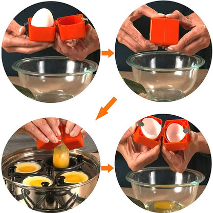 🍳 Quebrador de Ovos Rápido – Abra Centenas de Ovos Mais Rápido e Sem Sujeira 🔥