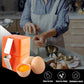 🍳 Quebrador de Ovos Rápido – Abra Centenas de Ovos Mais Rápido e Sem Sujeira 🔥