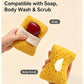 😍Best Sellers😍 50% OFF🔥Exfoliating Honeycomb Bath Sponge with Hand Strap