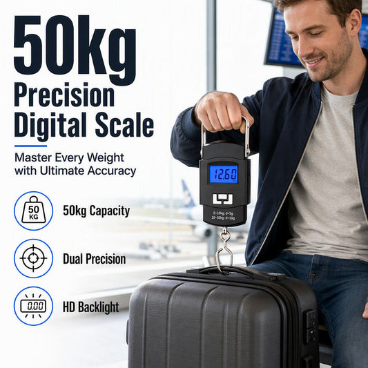 Mini-balança digital portátil para bagagem