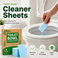 🚽 50% OFF AGORA! ✨ Folhas de Limpeza para Vaso Sanitário de Dissolução Rápida – Limpeza Fresca, Fácil e Eficaz 💧