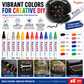 🎉 Promoção de 2026 — Mais de 21 900 unidades vendidas!🖌️ Conjunto de marcadores de tinta à prova de água – Ponta em cinzel de 6 mm ✨