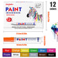 🎉 Promoção de 2026 — Mais de 21 900 unidades vendidas!🖌️ Conjunto de marcadores de tinta à prova de água – Ponta em cinzel de 6 mm ✨
