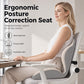 ⏳Time-Limited Special⏰Ergonomic memory foam seat cushion with back support – comfortable & supportive for home, office, and car 💺🛡️