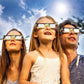 🌞50% DE DESCONTO AGORA! Óculos para eclipse solar com certificação ISO, óculos de papel para observação segura da luz solar direta, óculos com filtro de sombra para observação de eclipses solares, para adultos e crianças