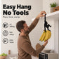 🐒 Gancho de Banana em Formato de Macaco – Pendure Frutas, Chaves e Bolsas – Organização Divertida com Personalidade! ✨