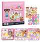 🧒👧Livro Magnético Silencioso para Crianças – Cenas de puzzles dobráveis, magnéticas e educativas – Estimula a criatividade e a aprendizagem de meninos e meninas ✨