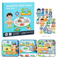 🧒👧Livro Magnético Silencioso para Crianças – Cenas de puzzles dobráveis, magnéticas e educativas – Estimula a criatividade e a aprendizagem de meninos e meninas ✨
