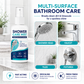 🔥Compre 1 e ganhe 1🚿 Spray Removedor de Calcário de Ação Rápida para Chuveiros e Torneiras