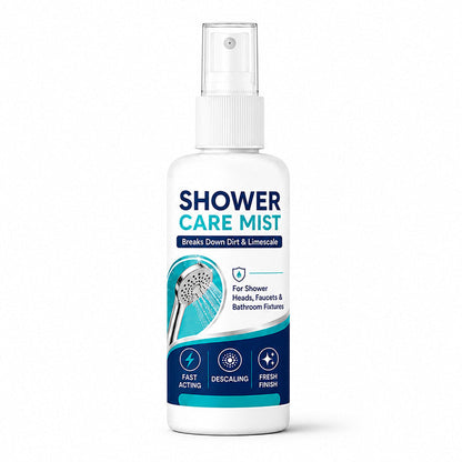 🔥Compre 1 e ganhe 1🚿 Spray Removedor de Calcário de Ação Rápida para Chuveiros e Torneiras