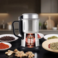 Moedor elétrico superfino - design inoxidável de um toque e de qualidade alimentar, não mais moído desigual