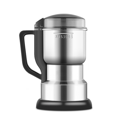 Moedor elétrico superfino - design inoxidável de um toque e de qualidade alimentar, não mais moído desigual