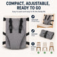 🎉 2026 Sale — Over 34,700 Sold!👶 Portable Baby High Chair Safety Harness Strap