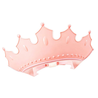 👑50% OFF AGORA! Viseira de Banho Infantil Ajustável em Formato de Coroa – Silicone Macio, À Prova d'Água, Proteção para Ouvidos, Acessório de Banho Feliz para Bebês e Crianças