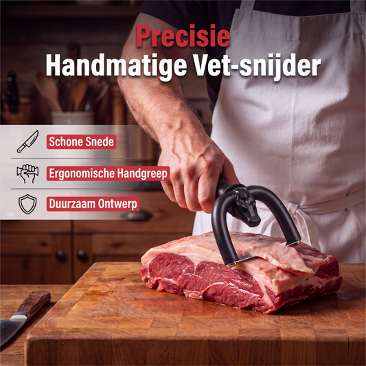 🥩🔪 50% OFF! Cortador de Gordura Manual para Carne Bovina e Suína – Suporte curvo em U remove gordura superficial sem desperdiçar carne magra. Lâmina de aço inoxidável, pegada ergonômica – prepare como um profissional! 🧑‍🍳✨