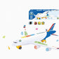✈️ OFERTA LIMITADA 49% OFF! 💡 Avião Modelo Elétrico com Som e Luzes LED – Interativo, Chamativo e Resistente ✨
