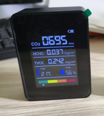 🔥Desconto de 50% no último dia!🔥Monitor de Qualidade do Ar Interior 5 em 1