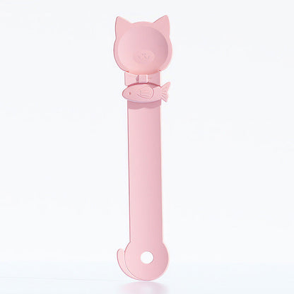 🥳PROMOÇÃO EM DESTAQUE🥳💞Mais de 50 mil unidades vendidas! Colher para alimentar gatos! Sem BPA, aperta-se com uma só mão e tem uma colher larga. Alimentação higiénica – não percas a tua! ✅